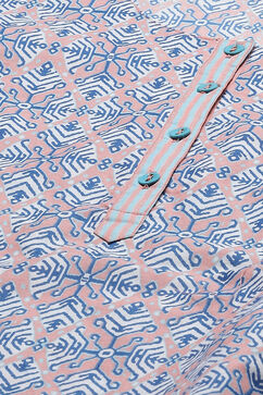 Peach Straight Kurta image number 1